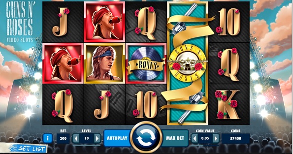 Guns N' Roses Slot by NetEnt