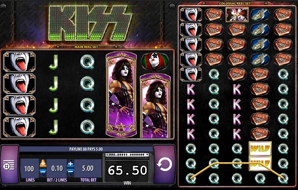 Kiss Shout It Out Loud Slot by WMS